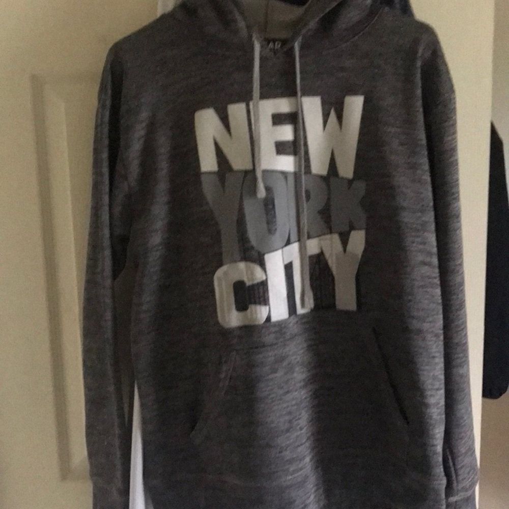 Grey hoodie